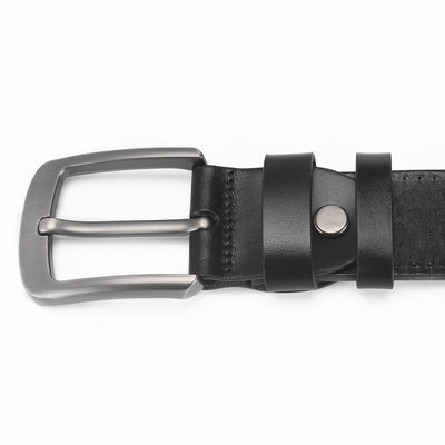 Cinturón de Cuero Vacuno Premium con Hebilla de Aleación Ajustable - Image 14