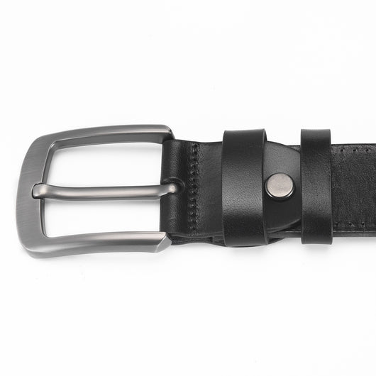 Cinturón de Cuero Vacuno Premium con Hebilla de Aleación Ajustable - Image 14
