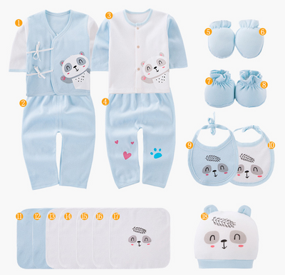 Conjunto de Regalo Ropa para Bebé Recién Nacido en Algodón - Image 7
