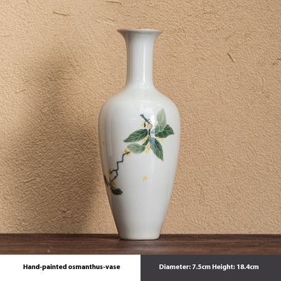 Maceta Cerámica Retro para Flores Hidropónicas - Adorno de Porcelana - Image 6