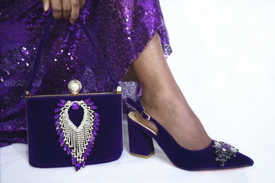 Bolso y Zapatos Puntiagudos a Juego para Bodas y Eventos - Image 2