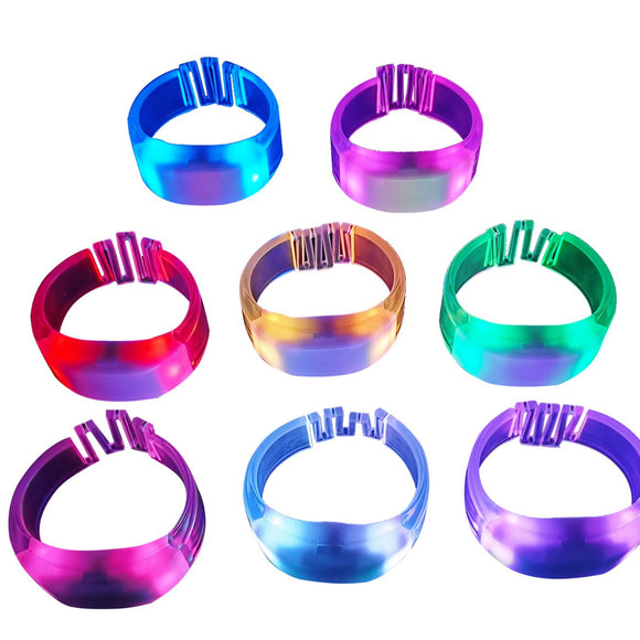 Pulsera Luminosa LED con Control Central Versátil