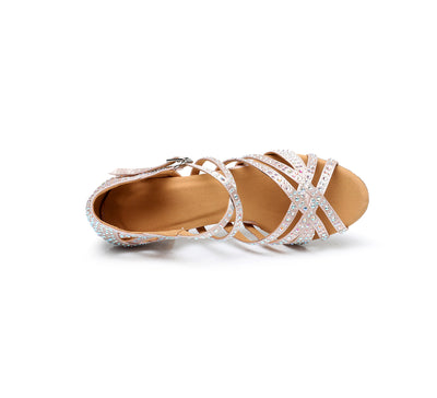Zapatos de Baile Latino Diamond para Mujer - Suela Suave y Flexible - Image 3
