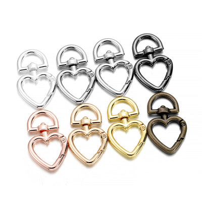 Llavero Metal Amor con Dije de Bola de Pelo DIY Irregular - Image 14