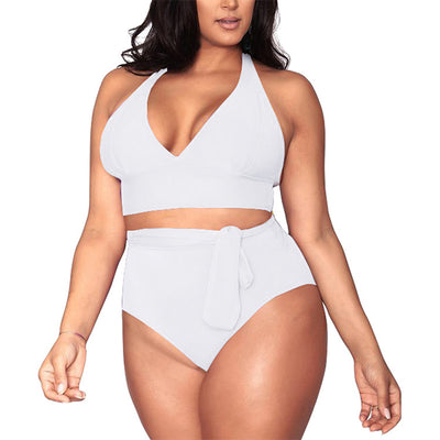 Bikini Deportivo de Talle Alto con Tirantes Cruzados y Escote Profundo - Image 12