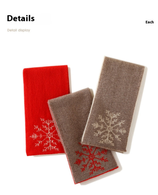 Bufanda Térmica de Cachemira Jacquard para Otoño e Invierno - Image 22