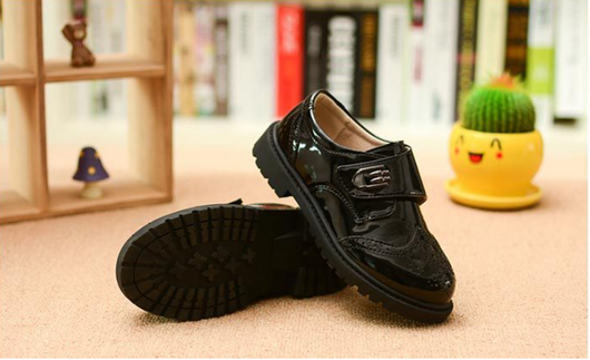 Zapatos de Cuero para Niños Estilo Británico Casual - Calzado Escolar Versátil - Image 11