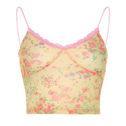Top Encaje Floral Sensual con Doble Fondo en Malla - Image 3