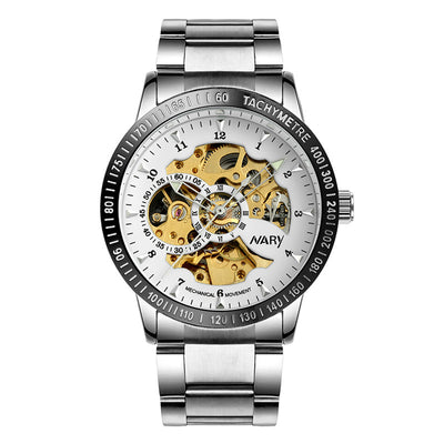 Reloj Mecánico NARY para Hombre - Diseño Elegante y Clásico - Image 4
