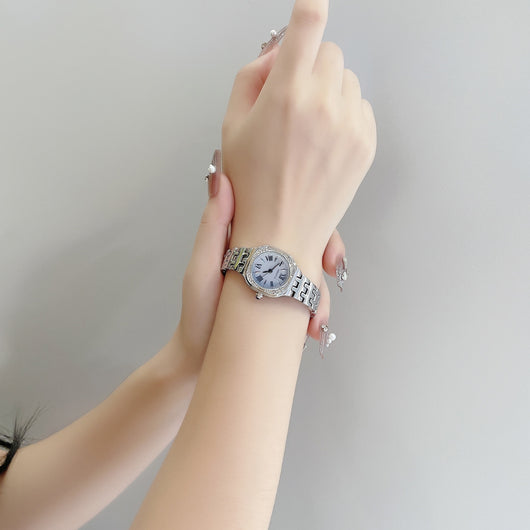 Reloj Cuadrado Estéreo para Mujer - Diseño Moderno y Elegante - Image 9