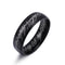 Titanium Steel Ring Men's Ring Ring Negro Number 10