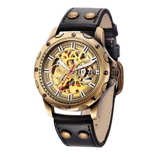 Reloj Automático Steampunk Skeleton para Hombre - Image 7