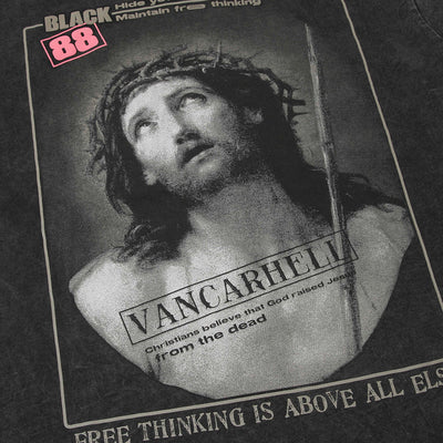 Camiseta Vintage con Estampado para Hombre - Image 4