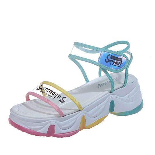 Zapatillas Deportivas Transparentes Versátiles para Estudiantes
