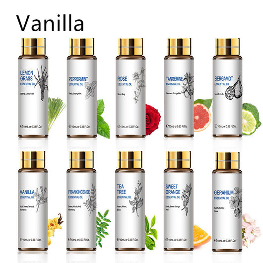 Aceites Esenciales Aromaterápicos 10ml - Lavanda, Rosa y Árbol de Té - Image 24