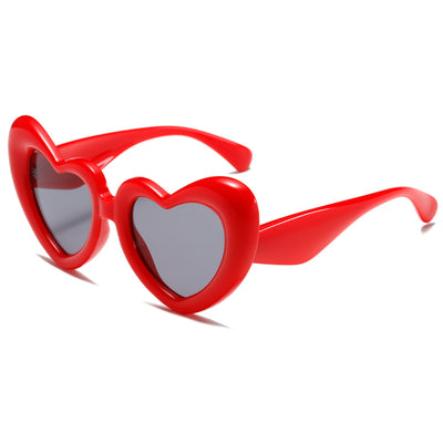 Gafas de Sol Forma de Corazón Marco Grueso Amor - Image 6