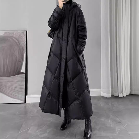 Abrigo Acolchado Largo para Mujer - Calidez Extrema Invierno - Image 2