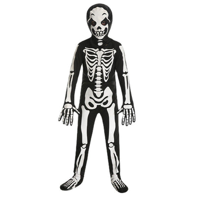 Disfraz Infantil Calavera Fantasma Blanco - Traje de Cosplay Óseo - Image 7