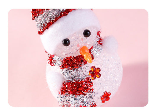 Muñeco de Nieve Navideño Luminoso con Partículas LED Multicolor - Image 15