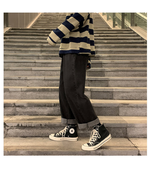 Pantalones Rectos Sueltos para Parejas - Estilo Trendy - Image 19
