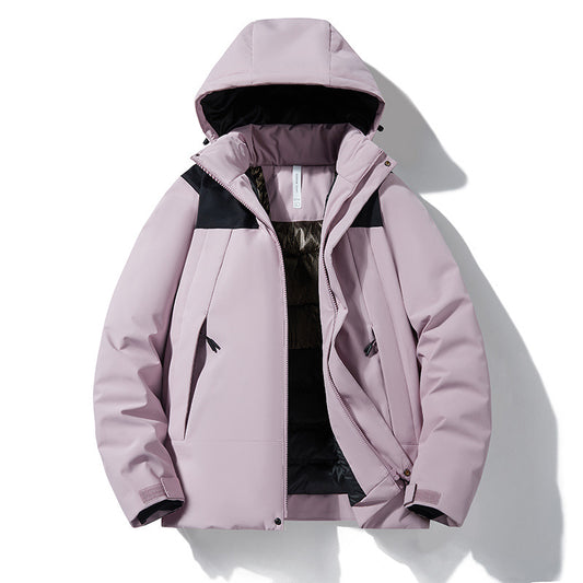 Chaqueta de Montaña Térmica Impermeable y Cortavientos