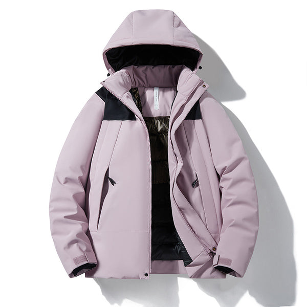 Chaqueta de Montaña Térmica Impermeable y Cortavientos