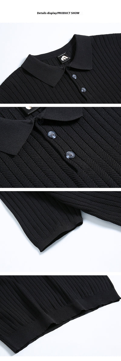 Chompa Tejida Premium con Cuello de Solapa - Image 13