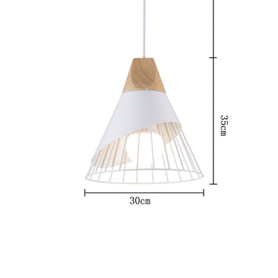 Lámpara Colgante de Cuerno y Hierro para Sala, Recámara y Estudio - Image 6
