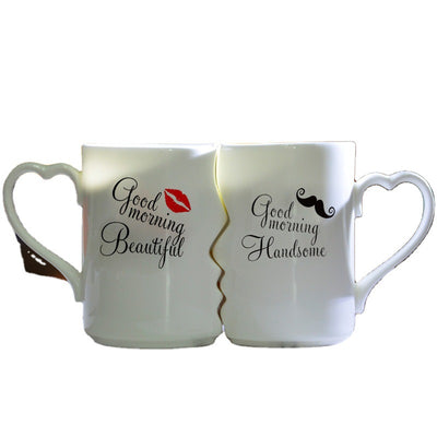 Taza de Cerámica para Parejas Kiss - Regalo Romántico para San Valentín - Image 11