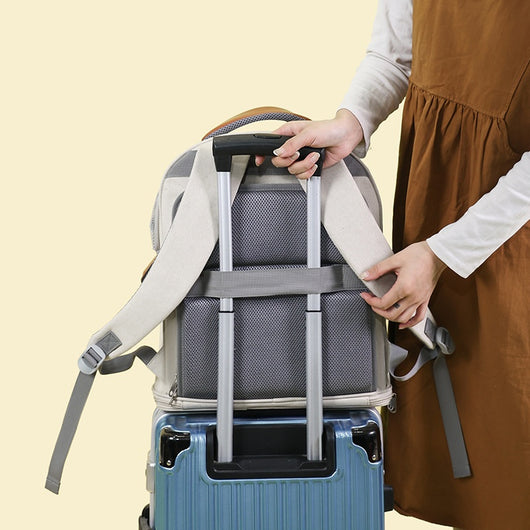 Mochila Transportadora Respirable para Gatos de Gran Capacidad Expandible - Image 11