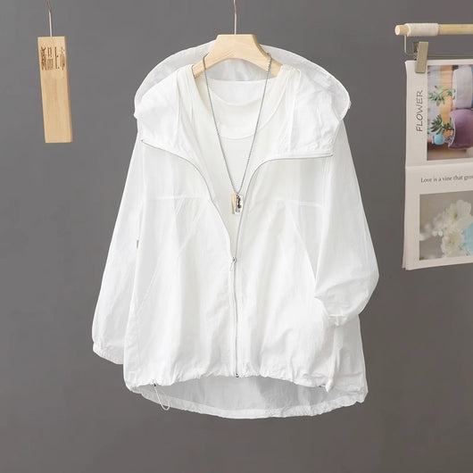 Cardigan Corto Protector Solar para Actividades al Aire Libre - Image 4