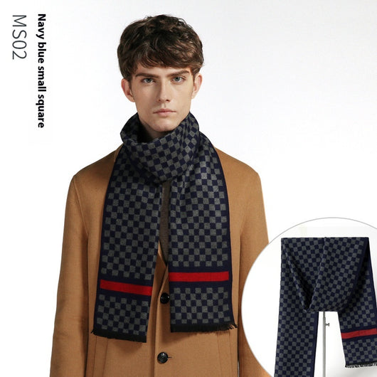 Bufanda Escocesa de Abrigo Suave con Toque Cashmere - Image 38