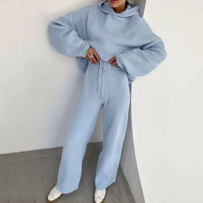 Conjunto Deportivo Mujer Otoño con Capucha - Estilo Casual Cómodo - Image 5