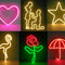 Luces de Neón LED Decorativas para Pared - Iluminación Colgante