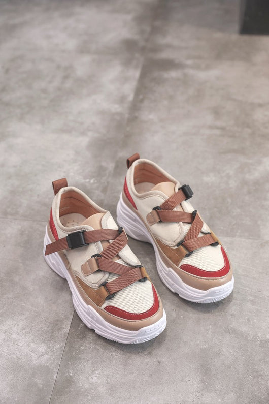 Tenis Deportivos Coreanos con Suela Gruesa y Hebilla Ajustable - Image 14