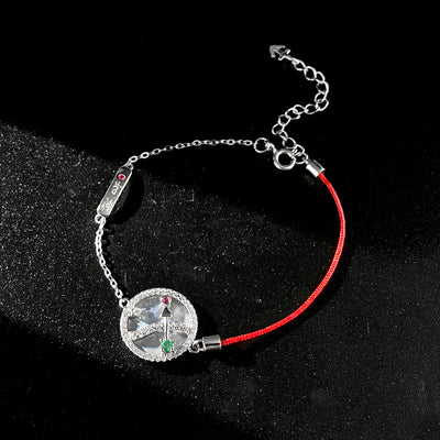 Pulsera Esmeralda Sagitario Plata S925 Diseño Original para Mujer - Image 2