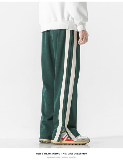 Pantalones Casuales Hombre Rayas Finas - Image 21