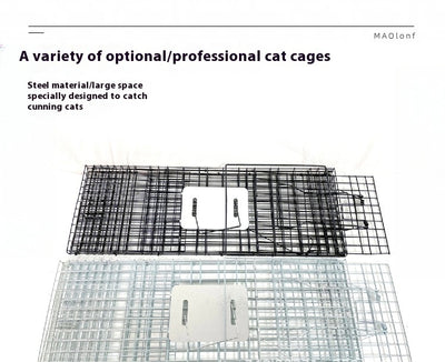 Jaula Trampa Automática Plegable para Gatos - Galvanizada y Segura - Image 10