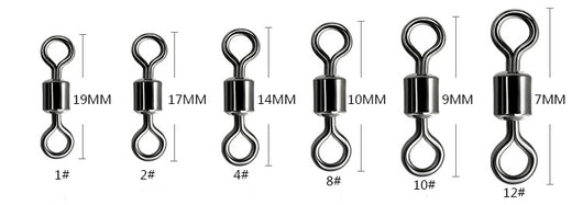 Pack 10 Conectores Giratorios en Forma de 8 - Eslabones Profesionales - Image 6