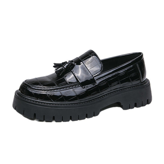 Zapatos de Cuero para Hombre con Plataforma en Punta - Image 5