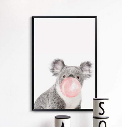 Cuadro Nórdico Minimalista Animales Infantiles sin Marco - Image 5