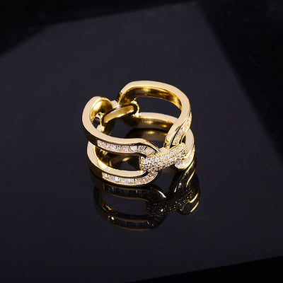 Anillo Redondo de Cobre para Bufanda - Diseño Versátil