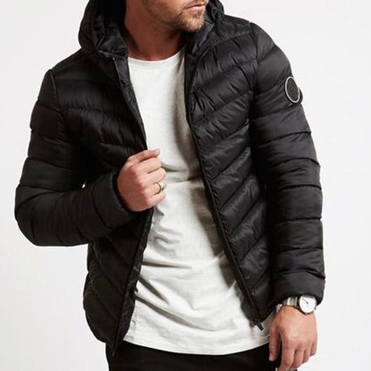 Cardigan Hoodie de Algodón para Hombre - Chaqueta Casual Moderna - Image 3