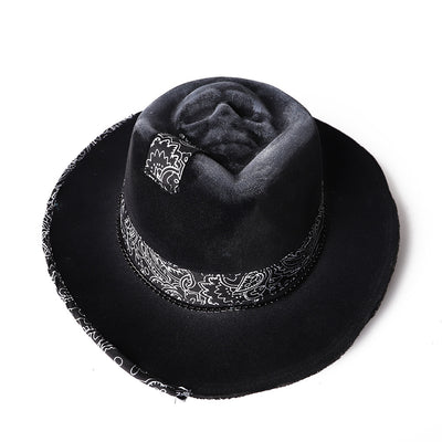 Gorro Calavera Artesanal Halloween - Diseño Denim y Fieltro - Image 10