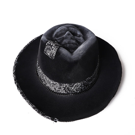 Gorro Calavera Artesanal Halloween - Diseño Denim y Fieltro - Image 10