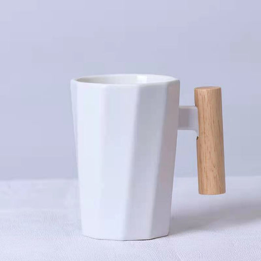 Taza de Cerámica Recta con Asa de Madera - Image 17