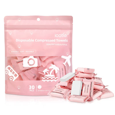 Toallitas Comprimidas Redondas Desechables - Image 7