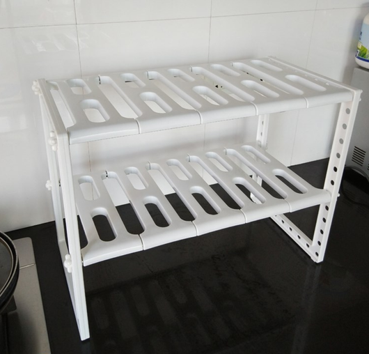 Organizador Expandible de 2 Niveles para Bajo el Fregadero - Image 8