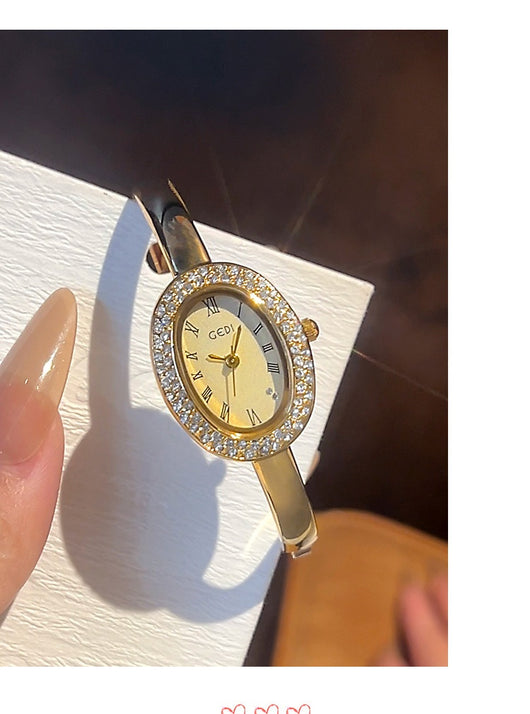 Reloj Pulsera Mujer Diseño Ovalado Elegante - Image 26