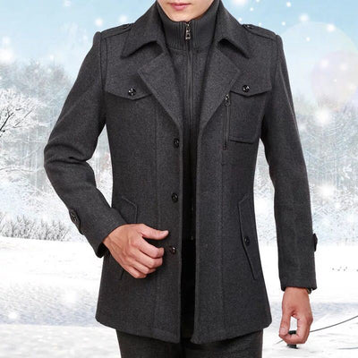 Abrigo de Lana para Hombre - Invierno Premium - Image 5